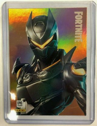 2019 Panini Fortnite Trading Card - Foil Card Oblivion 276 Legendary Outfit