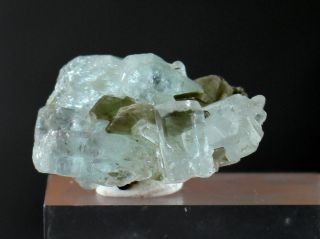 Top Quality 66 Carat Transparent Aquamarine Crystal Bunch Specimen @ Nagar Pak