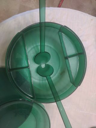 Tupperware Preludio Green,  Bowl Set