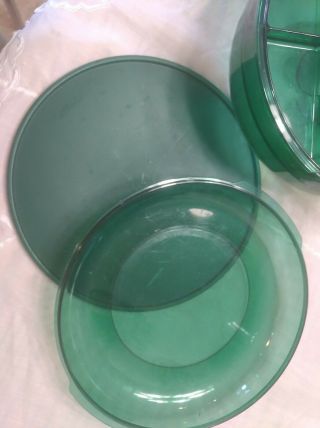 Tupperware Preludio Green,  bowl set 2