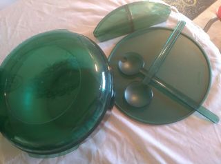 Tupperware Preludio Green,  bowl set 3