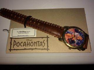 Disney Pocahontas John Smith Watch,  Purse & Key Chain Theme Park Exclusive