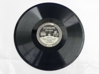 Edison Disc Record 51640 Croon A Little Lullaby/I ' m Sitting On Top Of The World 3