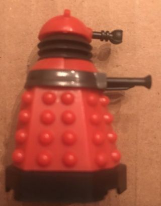 Character Building Bbc Doctor Who Micro Figures Series 1 Red Dalek Drone