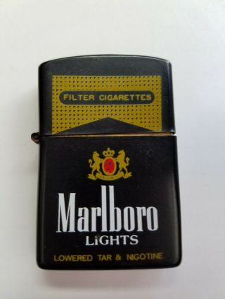 Marlboro Lights Black Lighter Korea