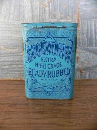 Vintage Edgeworth Extra Ready Rubbed Tobacco Pocket Tin 3