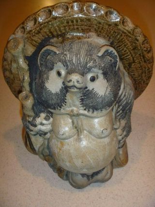 Tanuki Ceramic Raccoon Dog,  Asian,  Japanese,  Figure / Statue