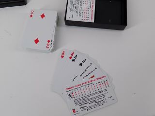 KEM Plastic Playing Cards Vintage,  2 decks with Jokers and Re - order card 3
