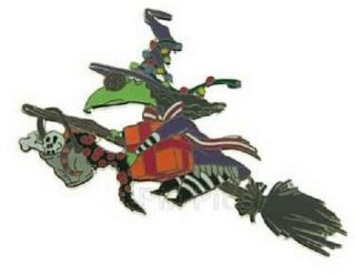 Disney Nightmare Before Christmas Witch Presents Jumbo Le 100 Pin