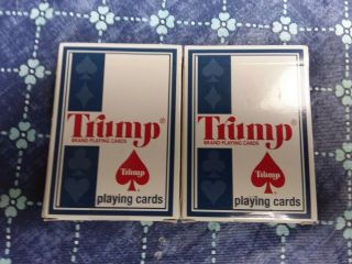 Trump Brand Playing Cards 2 Decks - Hoyle 3942