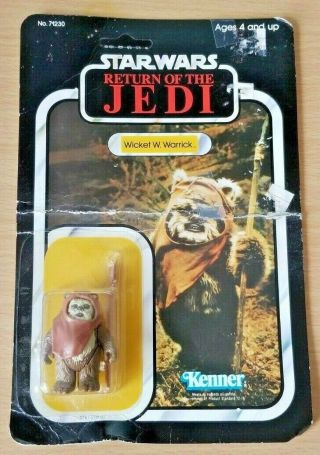 Wicket W.  Warrick Action Figure From 1983.  Vintage