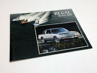 1986 Buick Regal Brochure