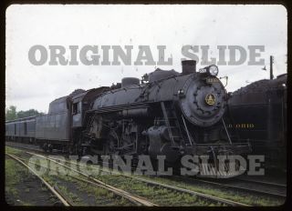 Orig 1952 Slide - Baltimore & Ohio B&o 4 - 6 - 2 5209 Kenova Wv West Virginia Steam