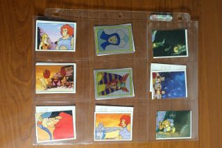 Collectible Vintage 1986 Panini Thundercats 16 Loose Stickers
