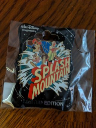Wdi Walt Disney Imagineering Splash Mountain 30th Anniversary Logo Pin