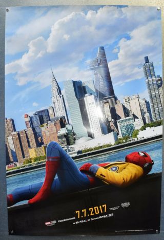 Spider - Man Homecoming Movie Poster Ss One Sheet 27 X 40