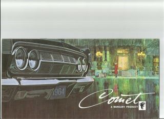 1964 Mercury Comet Sales Brochure