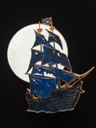 Disneyshopping.  Com Pirates Of The Caribbean Black Pearl Proof Series Pin Le 500