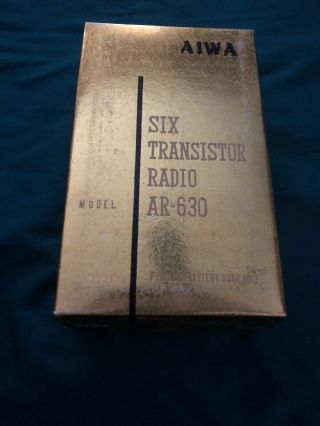 Aiwa Ar - 630 Six Transistor Radio