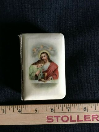 Vintage Key Of Heaven Prayer Book For Catholics Celluloid Cover 1905