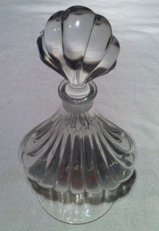 Vintage Baccarat Crystal Art Deco Perfume Bottle