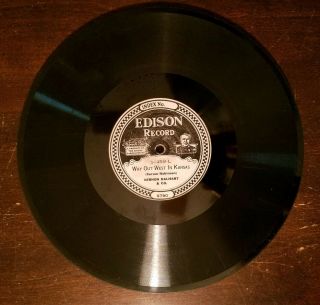 Edison Disc 51459 - Way Out West In Kansas/the Prisoner 