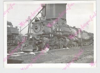 Vintage 5 " X7 " Photo Train Railroad Sou Southern Railway 4053 2 - 8 - 8 - 2 Water Towe