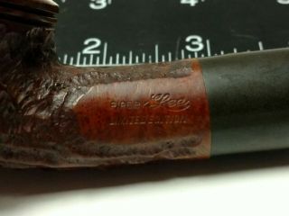 Vintage Limited Edition Wood Smoking Estate Pipe By Lee Authentic Imported Briar 3