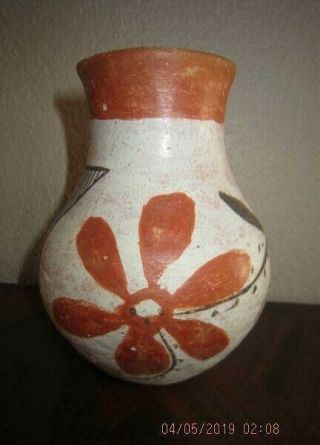 Antique Native American ACOMA Hand Made Pottery Vase from SANTA FE ESTATE 7