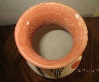 Antique Native American ACOMA Hand Made Pottery Vase from SANTA FE ESTATE 8