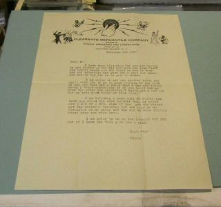 1932 Guilford College Nc Early Ham Radio Hobbyist Letter Pleasants Mercantile Co