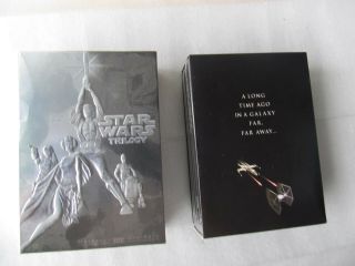 Barely Star wars trilogy dvd box set collectable 3