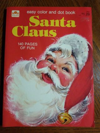 Vintage Christmas Coloring Books
