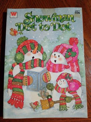 Vintage Christmas Coloring Books 2