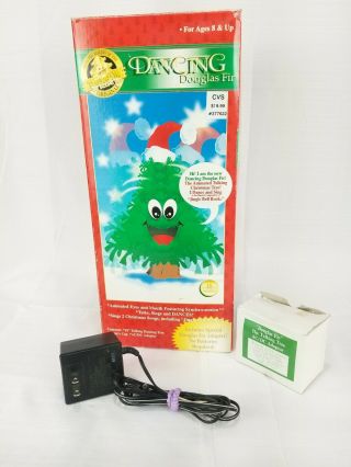 Dancing Douglas Fir Talking Animated Christmas Tree Power Supply& Box