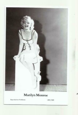 N488) Marilyn Monroe Swiftsure (201/140) Photo Postcard Film Star Pin Up