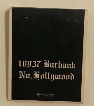 Vintage Book Of Matches Forsooth The Dragon Gay Bar Los Angeles 2