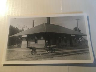 Vintage Photo Boston & Maine Railroad Station Hedding Nh
