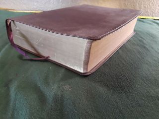 Zondervan NIV Life Application Study Bible Burgundy Bonded Leather 1991 2