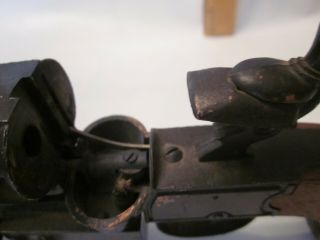 Antique pistol lighter tobacianna flintlock gun Japan 1950 ' s smoking vintage 5