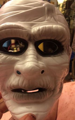 Rare Vintage Ben Cooper Hallowen Mask Mummy 2