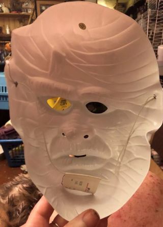Rare Vintage Ben Cooper Hallowen Mask Mummy 5