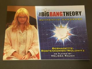 The Big Bang Theory Season 5 Wardrobe M6: Melissa Rauch Bernadette Wolowitz