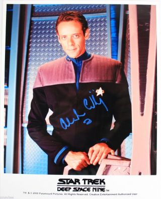 Alexander Siddig As Dr.  Julian Bashir - Autographed 8x10 Photo - Star Trek Ds9