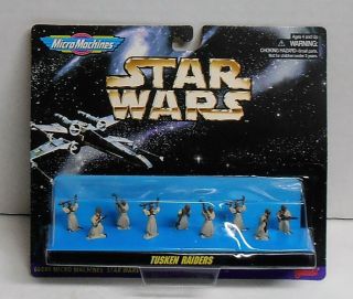 1996 Star Wars Tuskin Raiders Micro Machines Figures By Galoob Nip