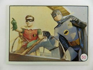 1966 Bat Laffs Batman Card 50 Batman & Robin