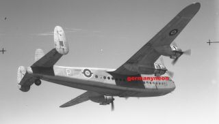 Raf,  Avro York. ,  Lv626. ,  Prototype,  Large Negative & Photo (737)