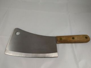 Vintage Chicago Cutlery Pc - 1 7 " Blade Meat Cleaver Knife