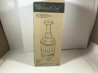 The Pampered Chef Food Chopper 2585 In The Box W/papers,  Fast -