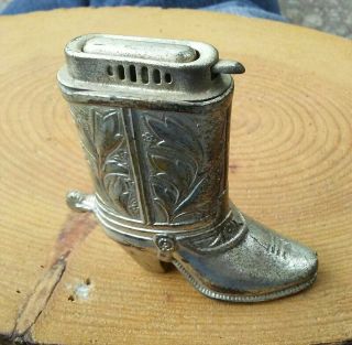 Vintage Boot Shaped Lighter Not Made In Occupied Japan.